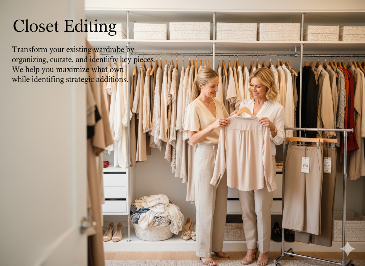 Closet Editing Service